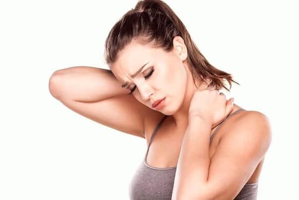 o'murtqa osteoxondroz tufayli bo'yin og'rig'i